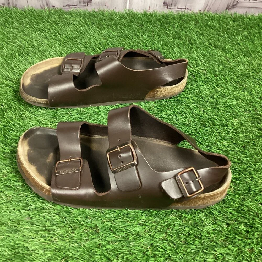 Birkenstock Arizona Nubuck Leather Sandals 45